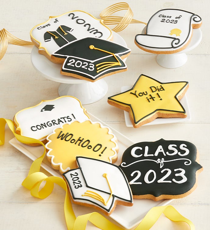 Graduation Artisan Iced Cookies